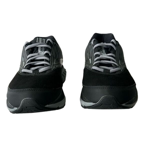 New Brooks Addiction Walker Suede Shoes Sneakers Black Primer Black 8 Extra Wide - Picture 2 of 8